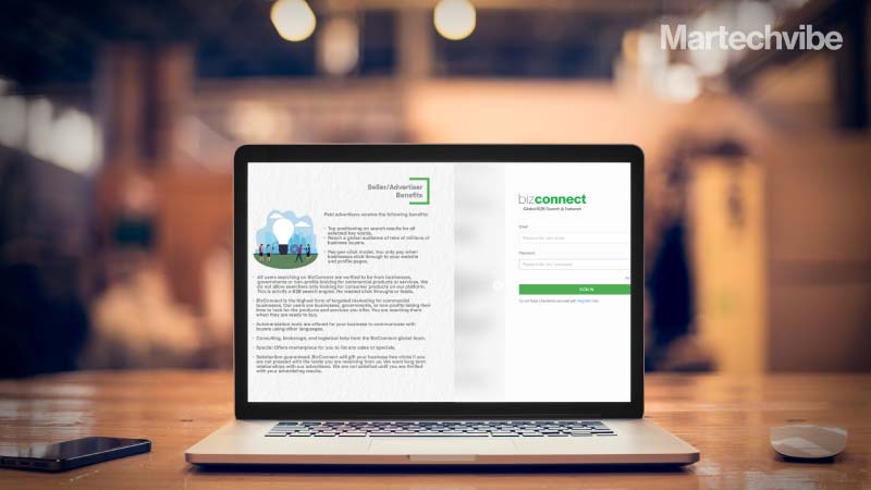 Bizconnect Launches Global Business-to-Business Search Engine 