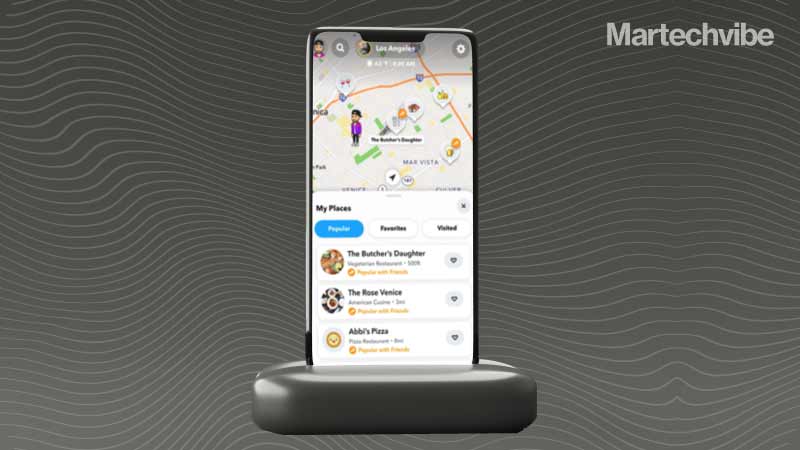Snapchat Adds ‘My Places’ Feature to Snap Map for Local Recommendations