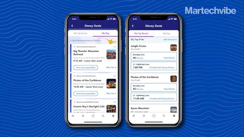Disney’s Genie Park Planner Will Let Guests Personalise Experience
